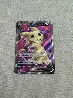 Pokemon TCG Mimikyu V Sword & Shield - Battle Styles 148/163 Holo Full Art Ultra - Image 1