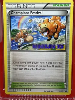 2013 Pokemon Black Star Promo World Championships Festival #BW95 CGC 8.5 NM-MT+ - Image 2