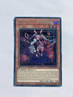 YUGIOH Secret Rare Maliss P White Rabbit MP25-EN122 1st Edition - Image 1