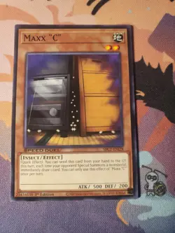 Yugioh - Maxx "C" SBC2-EN128 1st Edition Common Speed Duel - Image 1