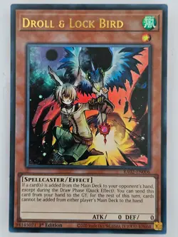 Yu Gi Oh - RA02-EN006 Droll & Lock Bird - Ultra Rare - Image 1