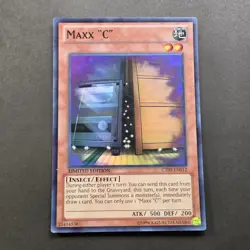 Yu-Gi-Oh Maxx "C" CT09-EN012 Super Rare Limited Edition. - Image 1