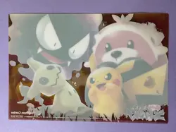 Pikachu Mimikyu Pokemon Center Clear Card Not For Sele Japanese 2017 F/S - Image 5