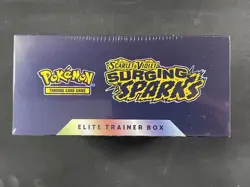 Pokemon Cards Sealed Surging Sparks ETB Pikachu Ultra Rare S&V 2024 - Image 2
