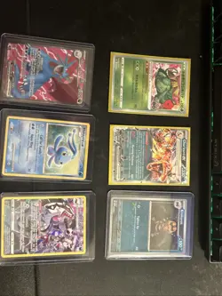 Pokemon TCG Lot of 6 Mixed Card Set - Image 1