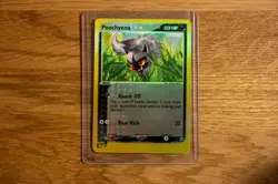 Poochyena 64/109 EX Ruby & Sapphire Reverse Holo Common - Vintage Pokemon Card - Image 1