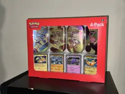 Pokemon S & V - 151 (4 Mini Tins + 4 Promo Cards Bundle) - Free Shipping - Image 1