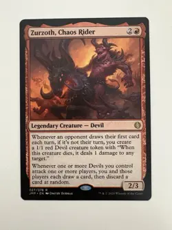 Zurzoth Chaos Rider MTG Magic the Gathering Card NM Near Mint JMP - Image 1