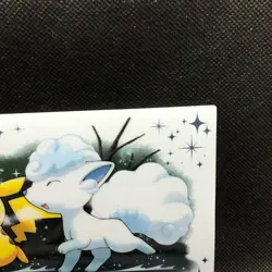 Pikachu Vulpix Pokemon Center Limited Edition Clear Card 2016 Nintendo Japan F/S - Image 4