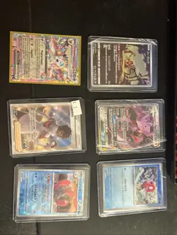 Pokemon TCG Lot of 6 Mixed Card Set - Image 1