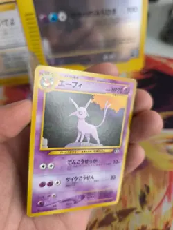 Pokemon Karte Card Psiana Espeon Neo Discovery File Promo Wotc japanese NM- - Image 2