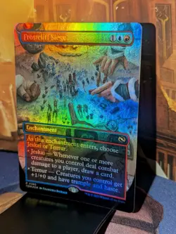 Frostcliff Siege (Borderless) MTG Tarkir: Dragonstorm Foil NM - Image 2
