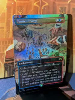 Frostcliff Siege (Borderless) MTG Tarkir: Dragonstorm Foil NM - Image 3
