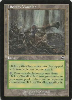 Hickory Woodlot C Mercadian Masques 319 - LP MTG - Image 1