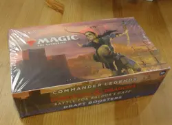 Magic The Gathering Commander Legends Battle for Baldur's Gate Draft Booster Box 195166181127 - Image 1