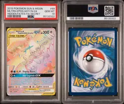 Pokemon Moltres Zapdos Articuno GX 69/68 PSA 10 Gem Mint Hidden Fates Secret FA - Image 3