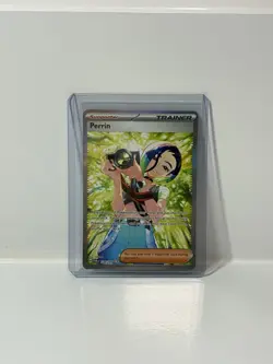 Pokemon TCG Perrin 220/167 Twilight Masquerade Special Illustration Rare NM SIR - Image 3