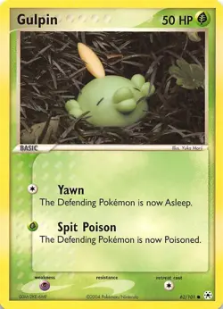 Gulpin 62/101 Hidden Legends Pokemon 003128 - Image 1
