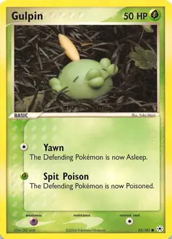 Gulpin 62/101 Hidden Legends Pokemon 003127 - Image 1