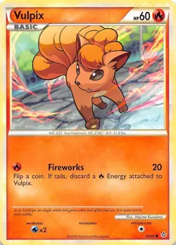 Vulpix 68/95 Unleashed Pokemon 003008 - Image 1