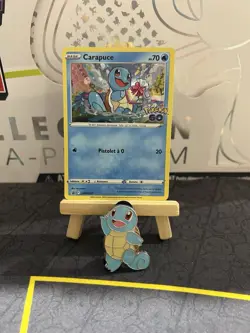 Carte Pokemon CARAPUCE SWSH233 PROMO Holo Plus Pin’s Pokemon GO EB10.5 FR NEUF - Image 1