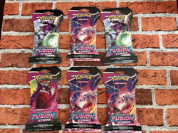 Pokemon TCG Fusion Strike Sleeved Booster Packs x6 ✅ Brand New ✅ Fast Shipping💯 - Image 1