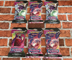 Pokemon TCG Fusion Strike Sleeved Booster Packs x6 ✅ Brand New ✅ Fast Shipping💯 - Image 2