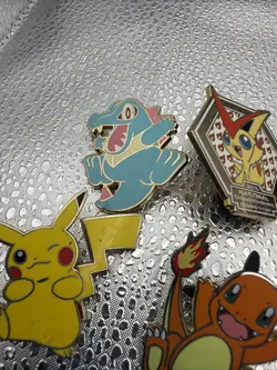 Pokemon Official Pokemon Enamel Pin Lot 7 - Image 3
