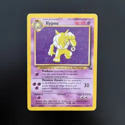 Pokemon Card Hypno 23/62 Non Holo Set Fossil ITA italiano Played - Image 1