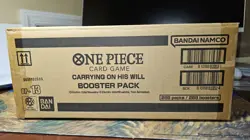 ONE PIECE CARD GAME: CARRYING ON HIS WILL BOOSTER BOX CASE OP13 Eng - Image 1