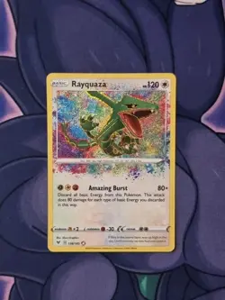 Pokemon Card X 7 Amazing Rare Rayquaza Bundle- Shining Fates Vivid Voltage - Image 1