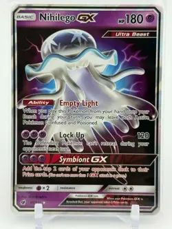 Nihilego GX - 49/111 - Ultra Rare - Crimson Invasion - Pokemon Card - NM/M - Image 1