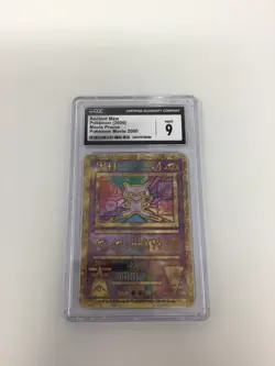 CGC 9 MINT Ancient Mew 2000 Movie Promo Reverse Holo Pokemon Card A - Image 2