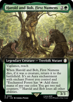 Harold and Bob, First Numens (Extended Art 398) FOIL Fallout NM CARD ABUGames - Image 1