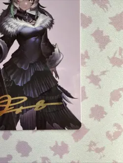 Magic The Gathering Final Fantasy Y'shtola Art Series Gold Signature 53/53 - Image 4