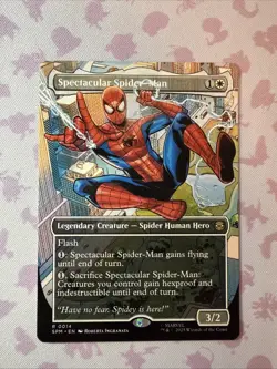 MTG Spectacular Spider-Man 0014 Regular (Borderless) Marvel's Spider-Man NM SPM - Image 1