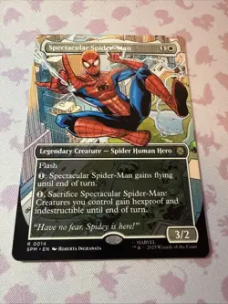 MTG Spectacular Spider-Man 0014 Regular (Borderless) Marvel's Spider-Man NM SPM - Image 2