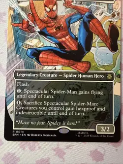 MTG Spectacular Spider-Man 0014 Regular (Borderless) Marvel's Spider-Man NM SPM - Image 4
