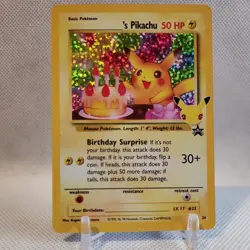 Birthday Pikachu #24 - Celebrations Classic Collection - Pokemon TCG NM - Image 1