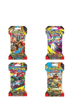 x40 Pokemon TCG: Mega Evolution Sleeved Booster Pack Blister SEALED - Image 1