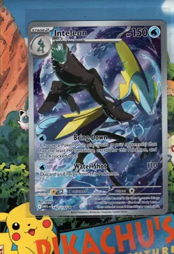Pokemon TCG Inteleon 142/132 Illustration Rare - ME01: Mega Evolution NM/M - Image 1