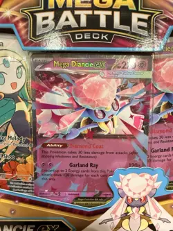Pokemon TCG Mega Battle Deck Diancie Ex Factory Sealed English - Image 3