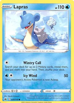 Lapras - 6/15 006/015 McDonald's Promos 2022 Pokemon 003406 - Image 1