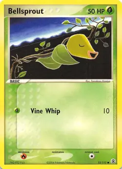 Bellsprout 53/112 FireRed & LeafGreen Pokemon 003277 - Image 1