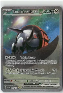 Iron Treads ex -, Pokemon SV01: Scarlet & Violet Base Set Special Illustration R - Image 1