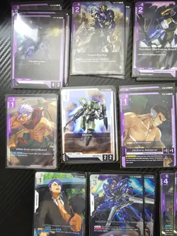 Gundam Card Game - Starter Deck Iron Bloom ST05 - English Sleeved Deck W/ C+ - Image 2