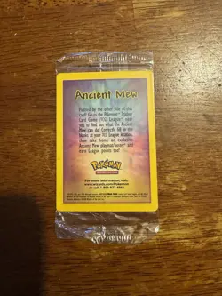 Pokemon Ancient Mew Promo Card 2000 Movie, Unopened Holofoil Pack - Image 2