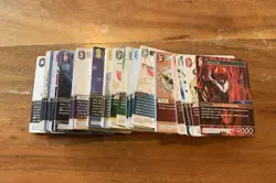 Final Fantasy TCG Opus X (10) Bundle. 139 Cards, Non Foil, No Duplicates. - Image 1