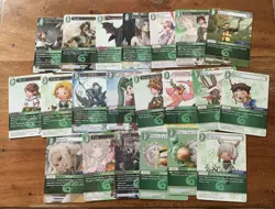 Final Fantasy TCG Opus X (10) Bundle. 139 Cards, Non Foil, No Duplicates. - Image 4