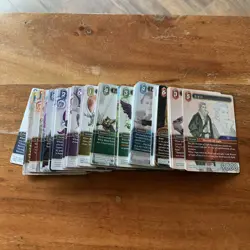 Final Fantasy TCG Opus XII (12) Bundle. 121 Cards, Non Foil, No Duplicates. - Image 1